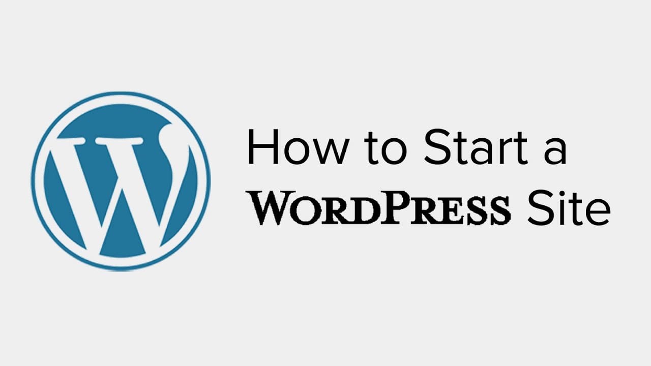 How To Start A WordPress Site In 2021