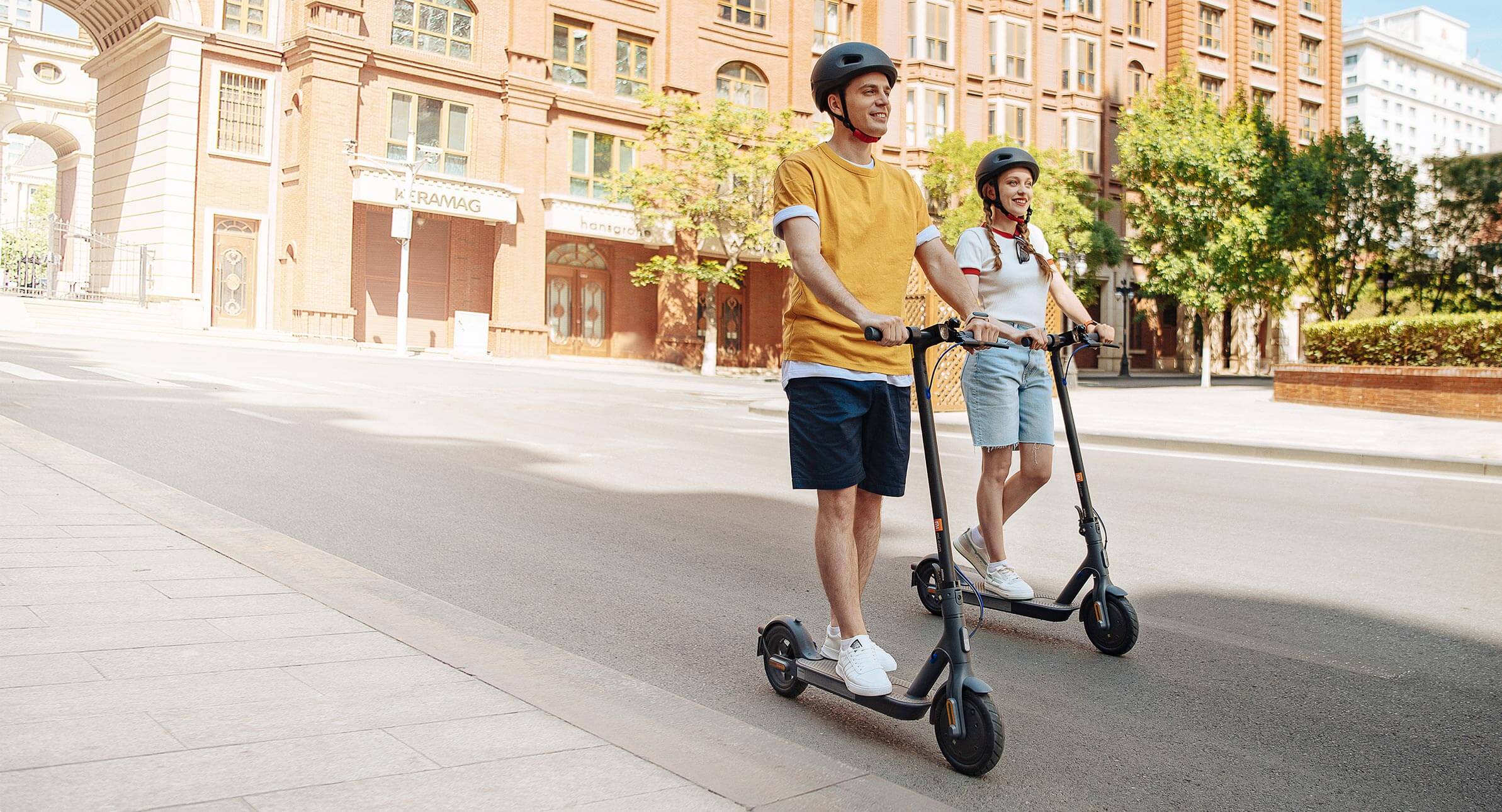 Safety using Scooter